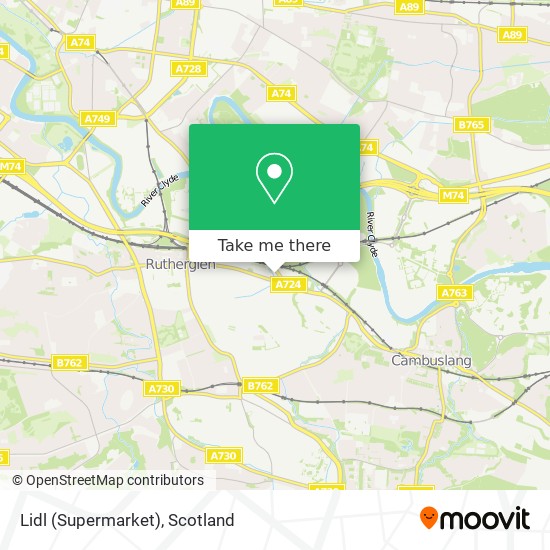 Lidl (Supermarket) map