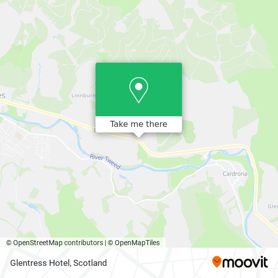 Glentress Hotel map