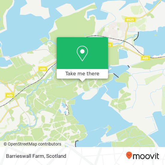 Barrieswall Farm map