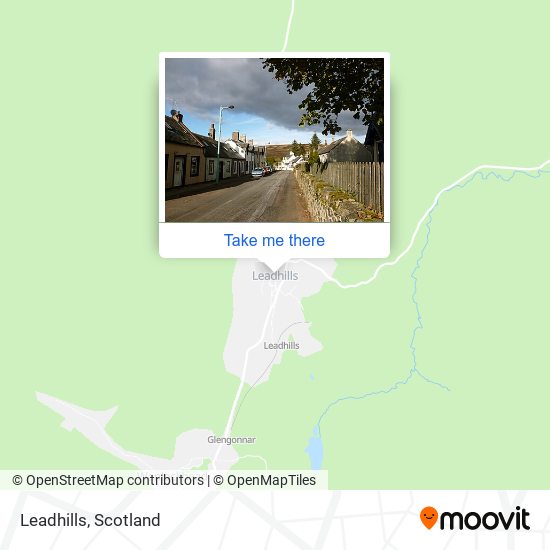 Leadhills map
