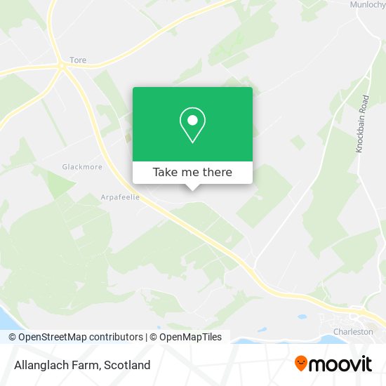 Allanglach Farm map