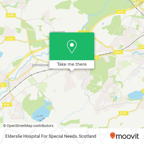 Elderslie Hospital For Special Needs map