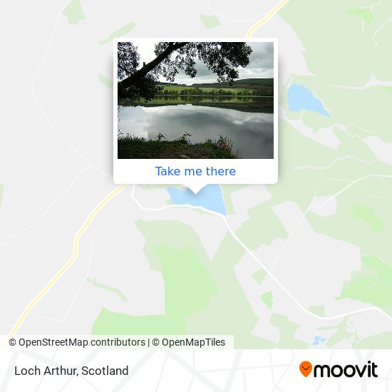 Loch Arthur map