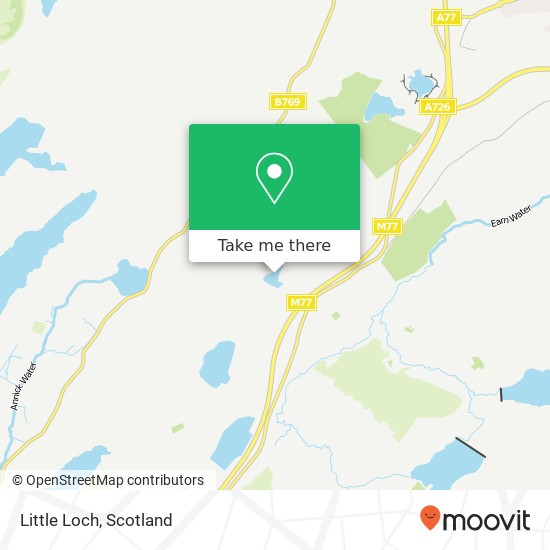 Little Loch map