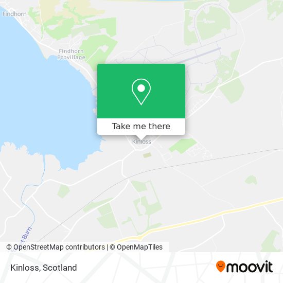 Kinloss map