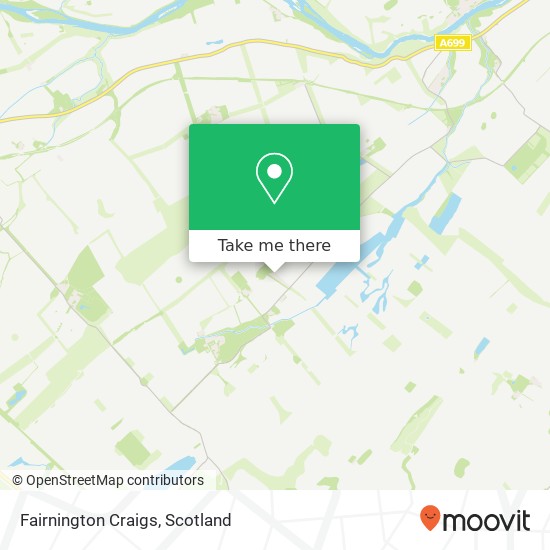 Fairnington Craigs map