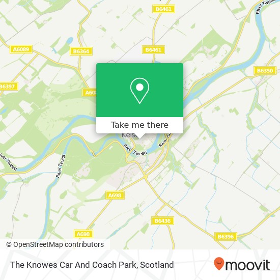 The Knowes Car And Coach Park map