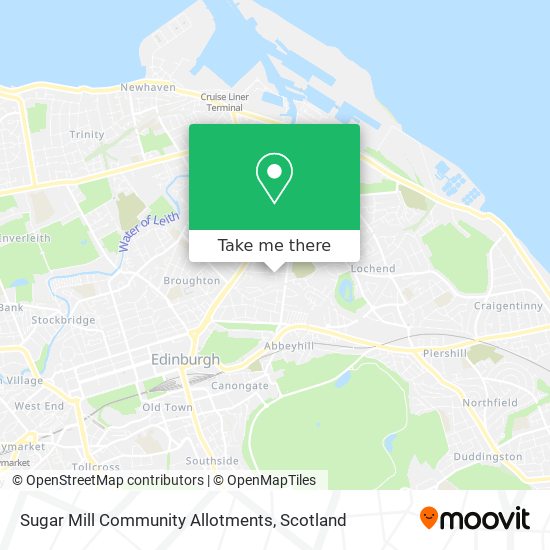 Sugar Mill Community Allotments map