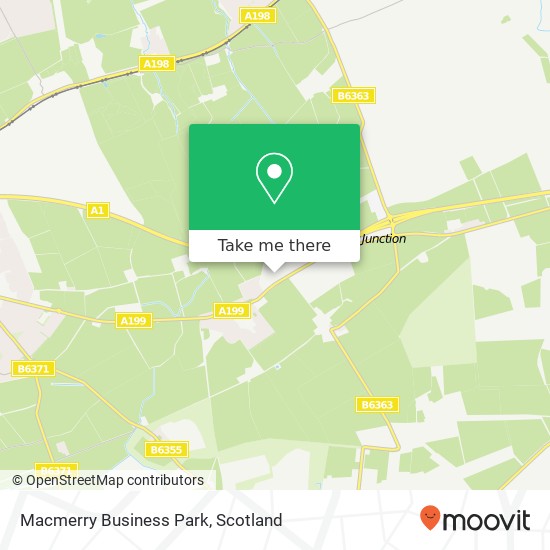 Macmerry Business Park map