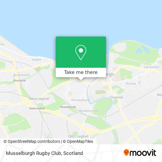 Musselburgh Rugby Club map