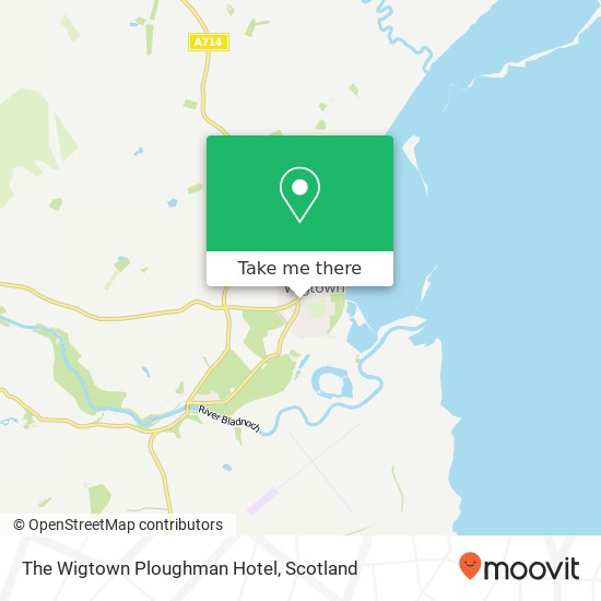 The Wigtown Ploughman Hotel map