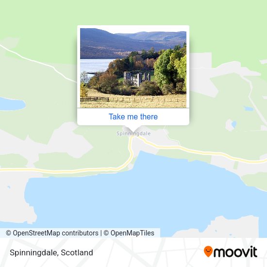Spinningdale map