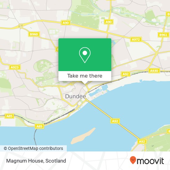 Magnum House map
