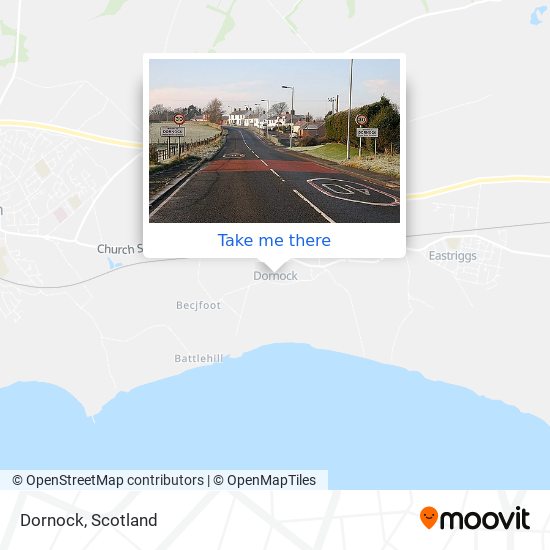 Dornock map
