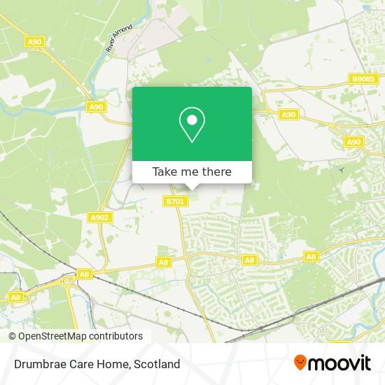 Drumbrae Care Home map