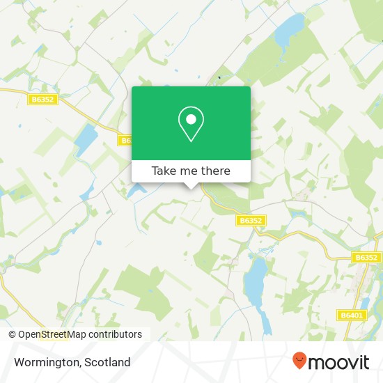 Wormington map