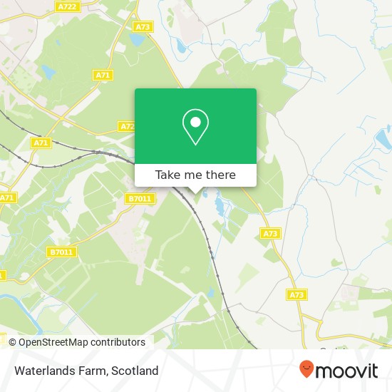 Waterlands Farm map