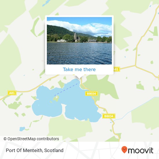 Port Of Menteith map