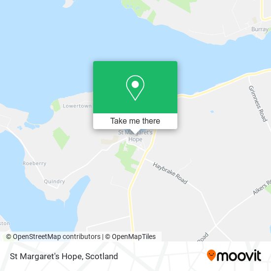 St Margaret's Hope map