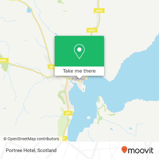 Portree Hotel map