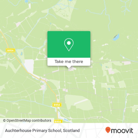 Auchterhouse Primary School map
