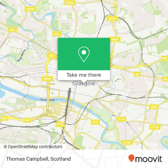 Thomas Campbell map