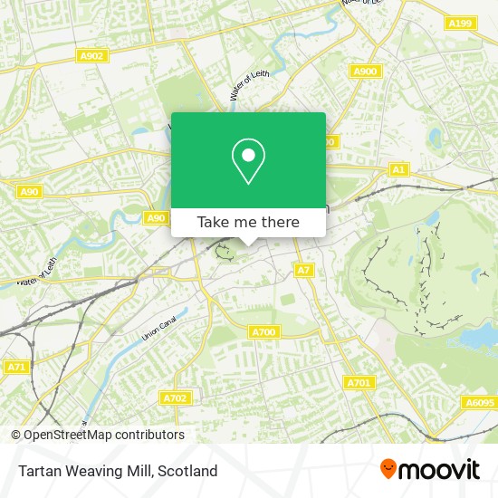Tartan Weaving Mill map