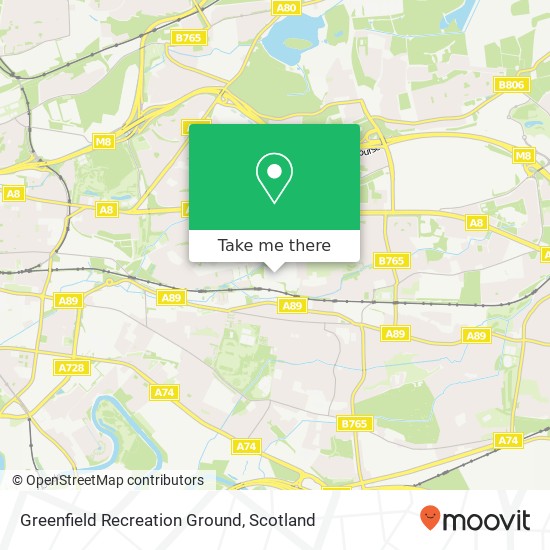 Greenfield Recreation Ground map