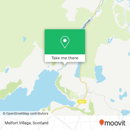 Melfort Village map