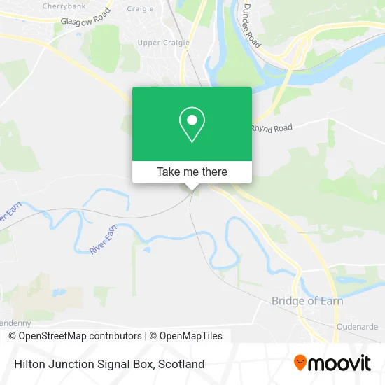 Hilton Junction Signal Box map