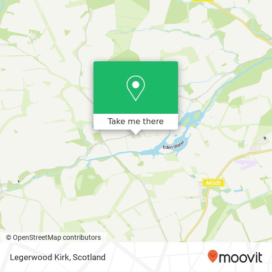 Legerwood Kirk map