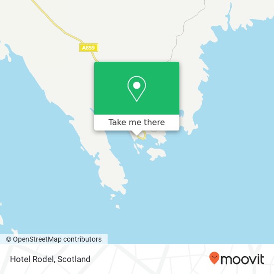 Hotel Rodel map