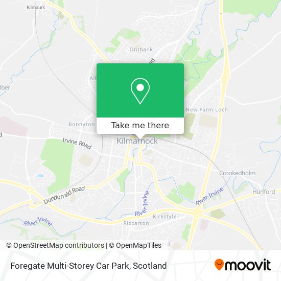 Foregate Multi-Storey Car Park map