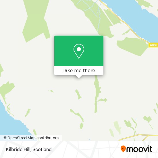 Kilbride Hill map