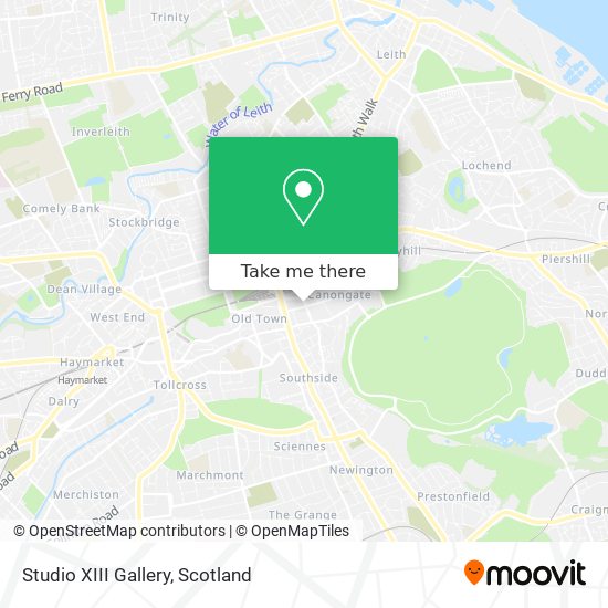 Studio XIII Gallery map