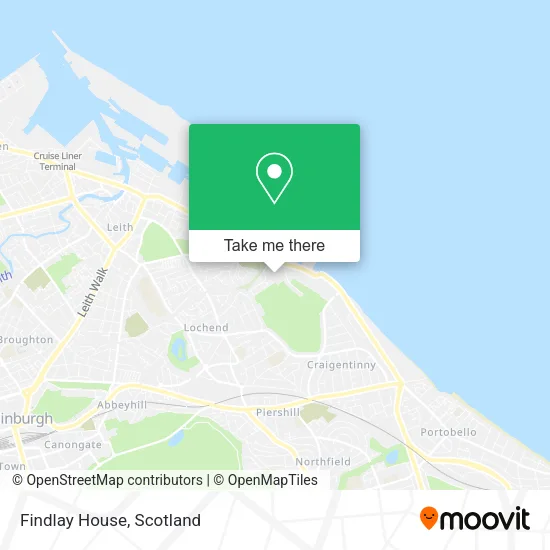 Findlay House map