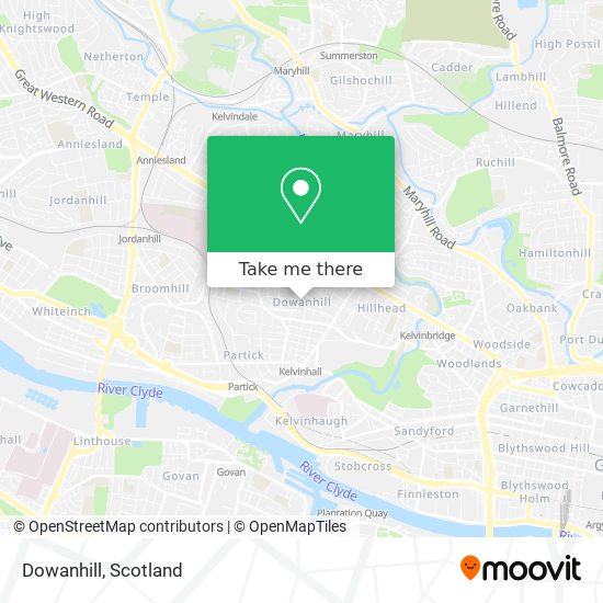 Dowanhill map