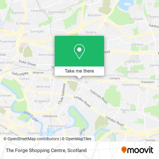 The Forge Shopping Centre map