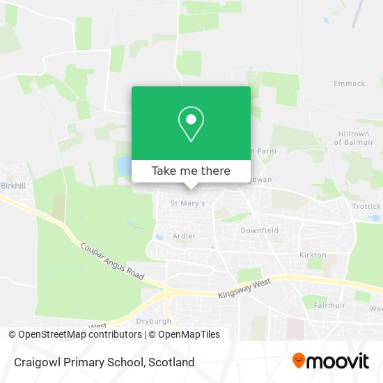 Craigowl Primary School map