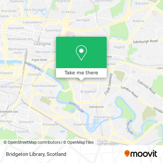 Bridgeton Library map