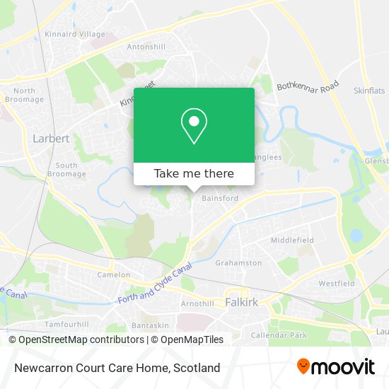 Newcarron Court Care Home map