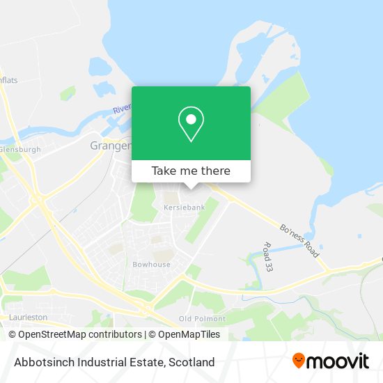 Abbotsinch Industrial Estate map