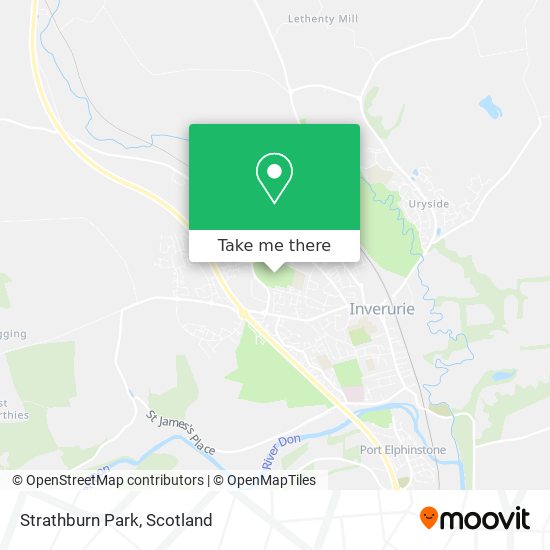 Strathburn Park map