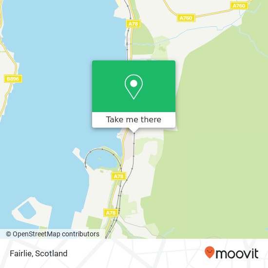 Fairlie map