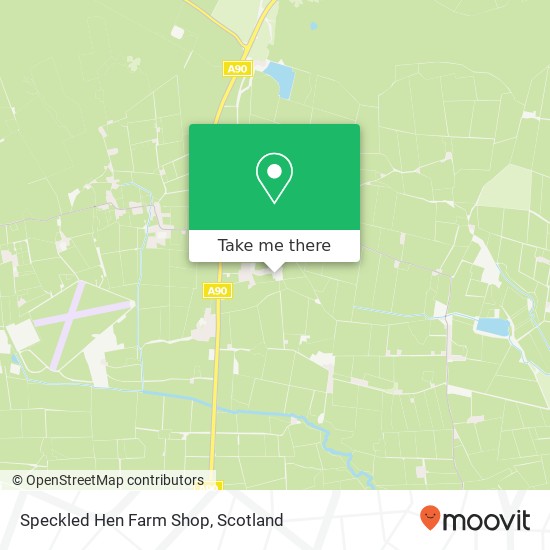 Speckled Hen Farm Shop map