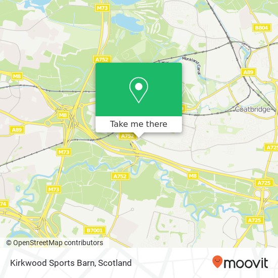 Kirkwood Sports Barn map