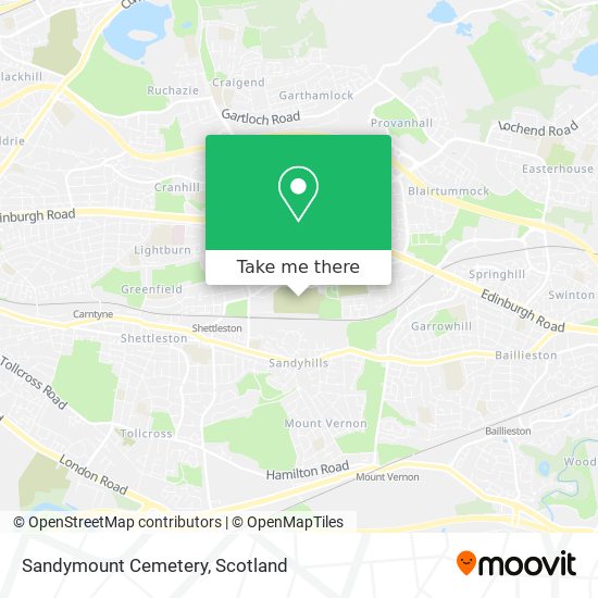 Sandymount Cemetery map