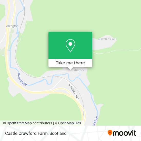 Castle Crawford Farm map