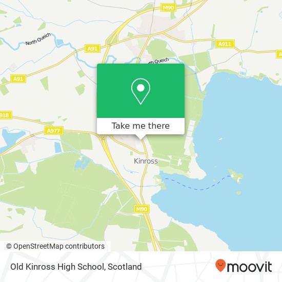 Old Kinross High School map