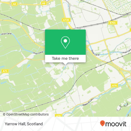 Yarrow Hall map